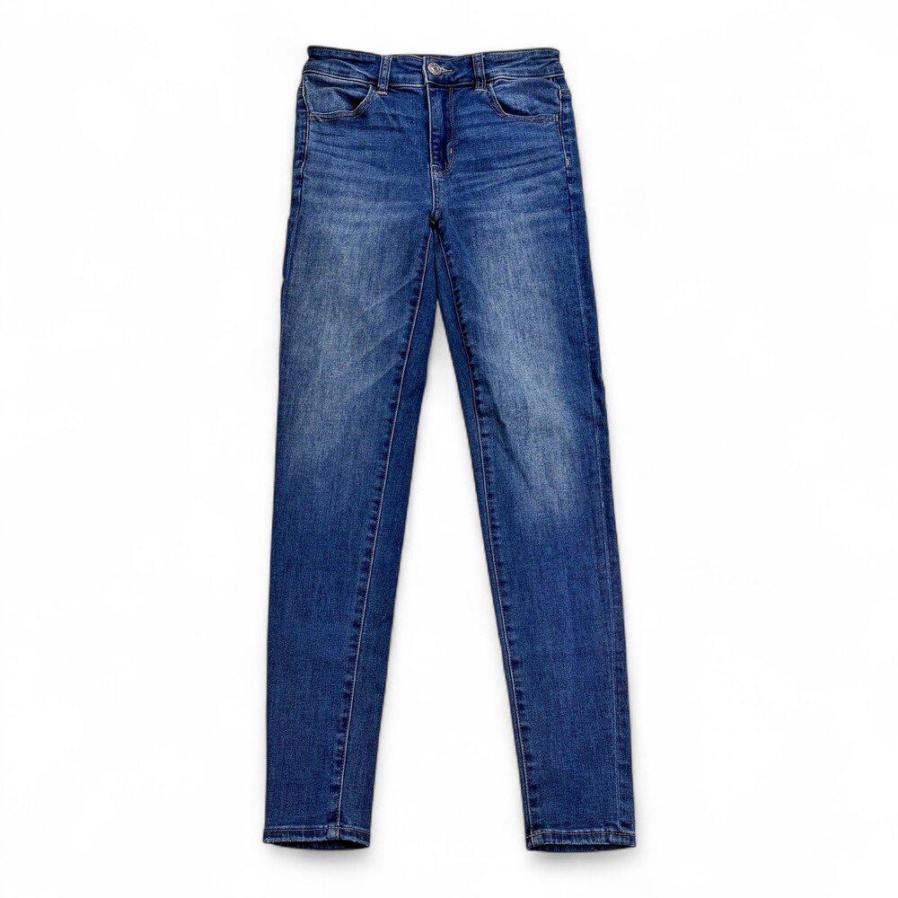 American Eagle Super Stretch Skinny Jeans Size 2 Medium Wash